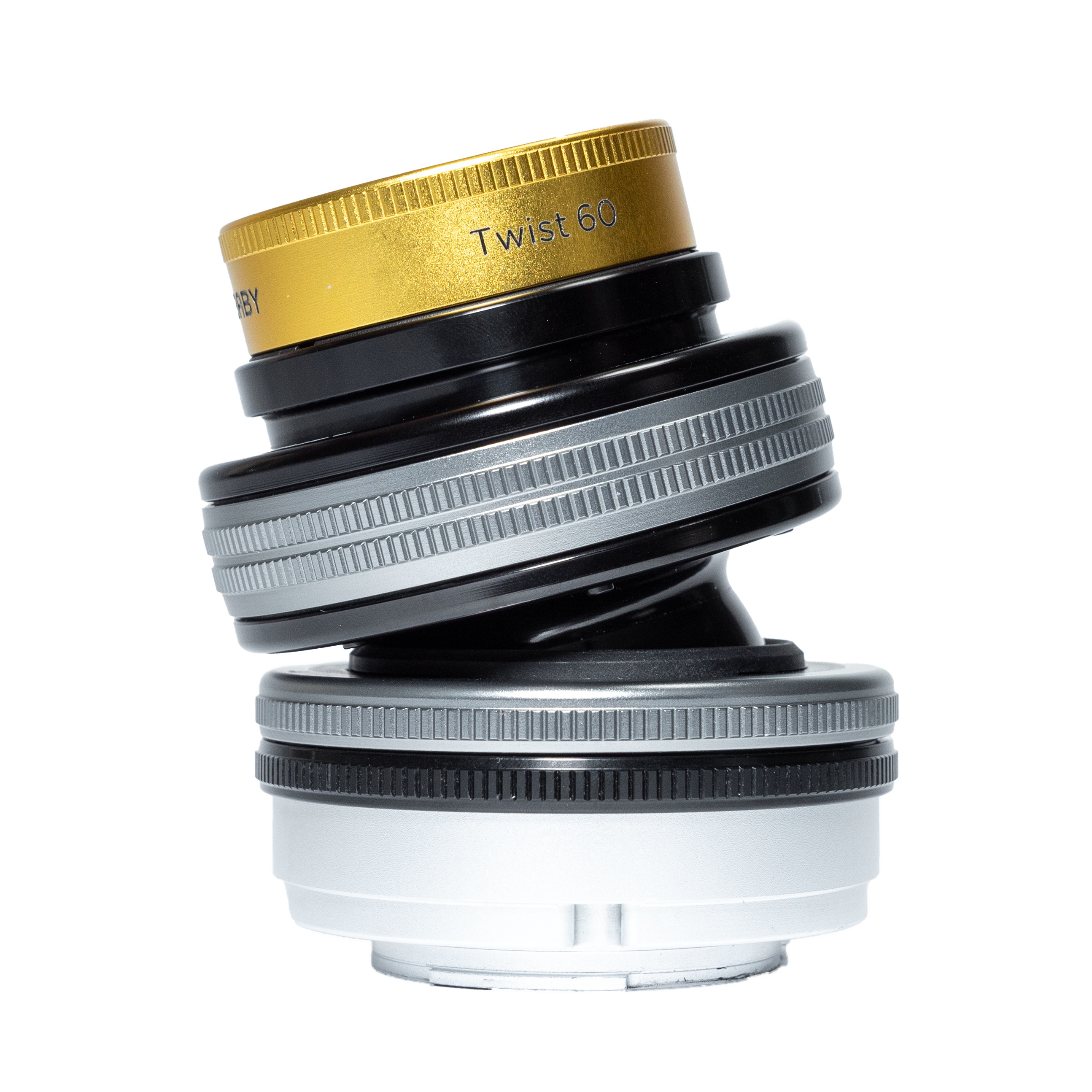 Twist 60 & Double Glass II Optic Swap Kit - Lensbaby Creative Effect Camera Lenses