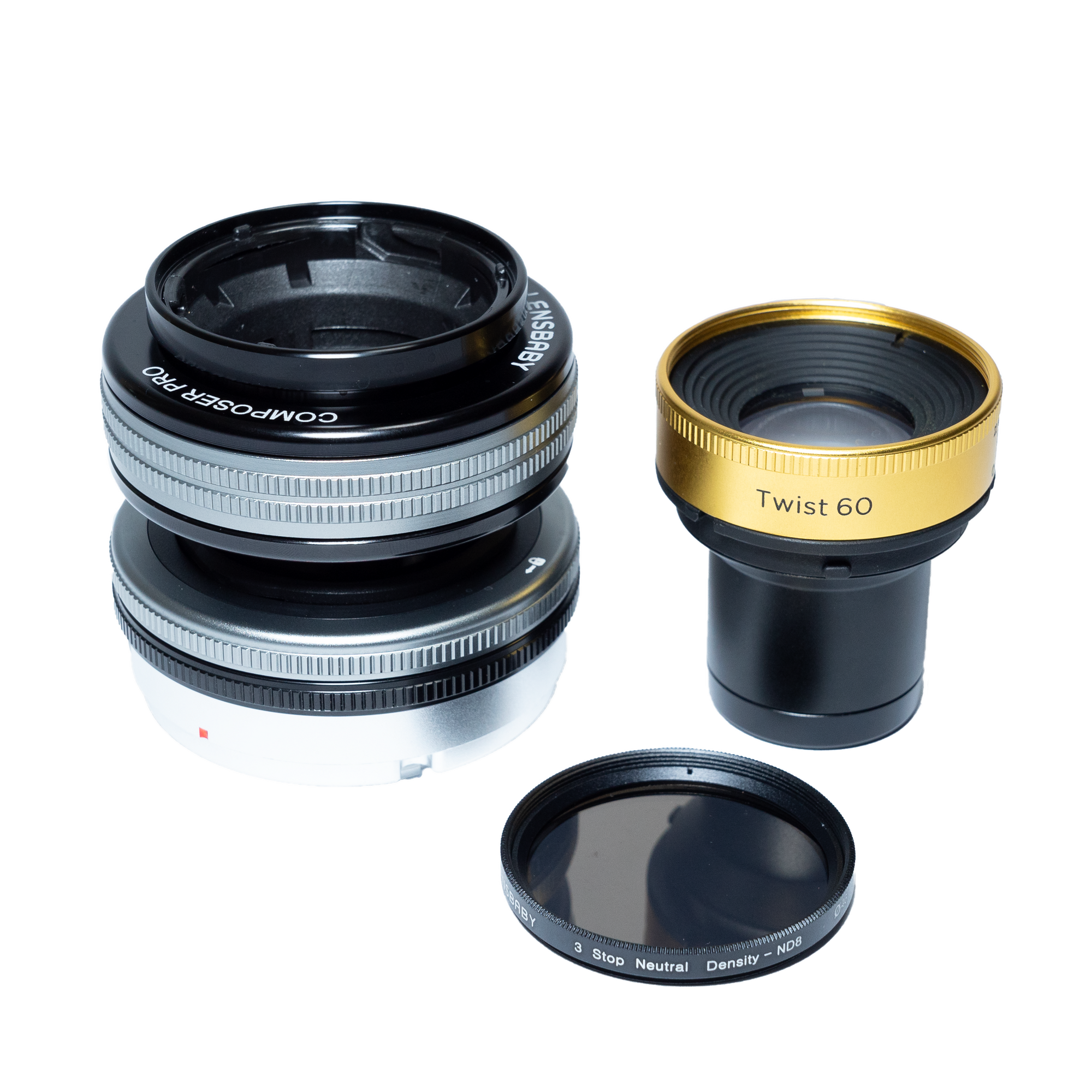 Composer Pro II + Twist 60 & ND Filter - Lensbaby Creative Effect Camera Lenses