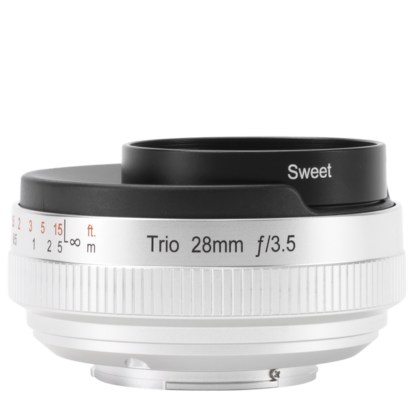 Trio 28 | 3-in-1 Mirrorless Camera Lens | Lensbaby