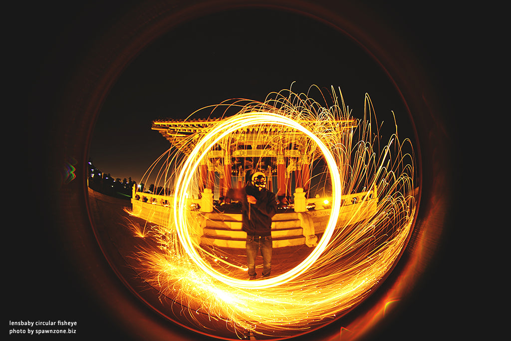 painting with light night photo man in mask lensbaby manifesto photographs