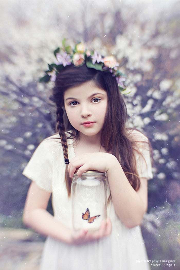 Lensbaby Composer Pro Sweet 35 optic flower girl photography Jesy Almaguer