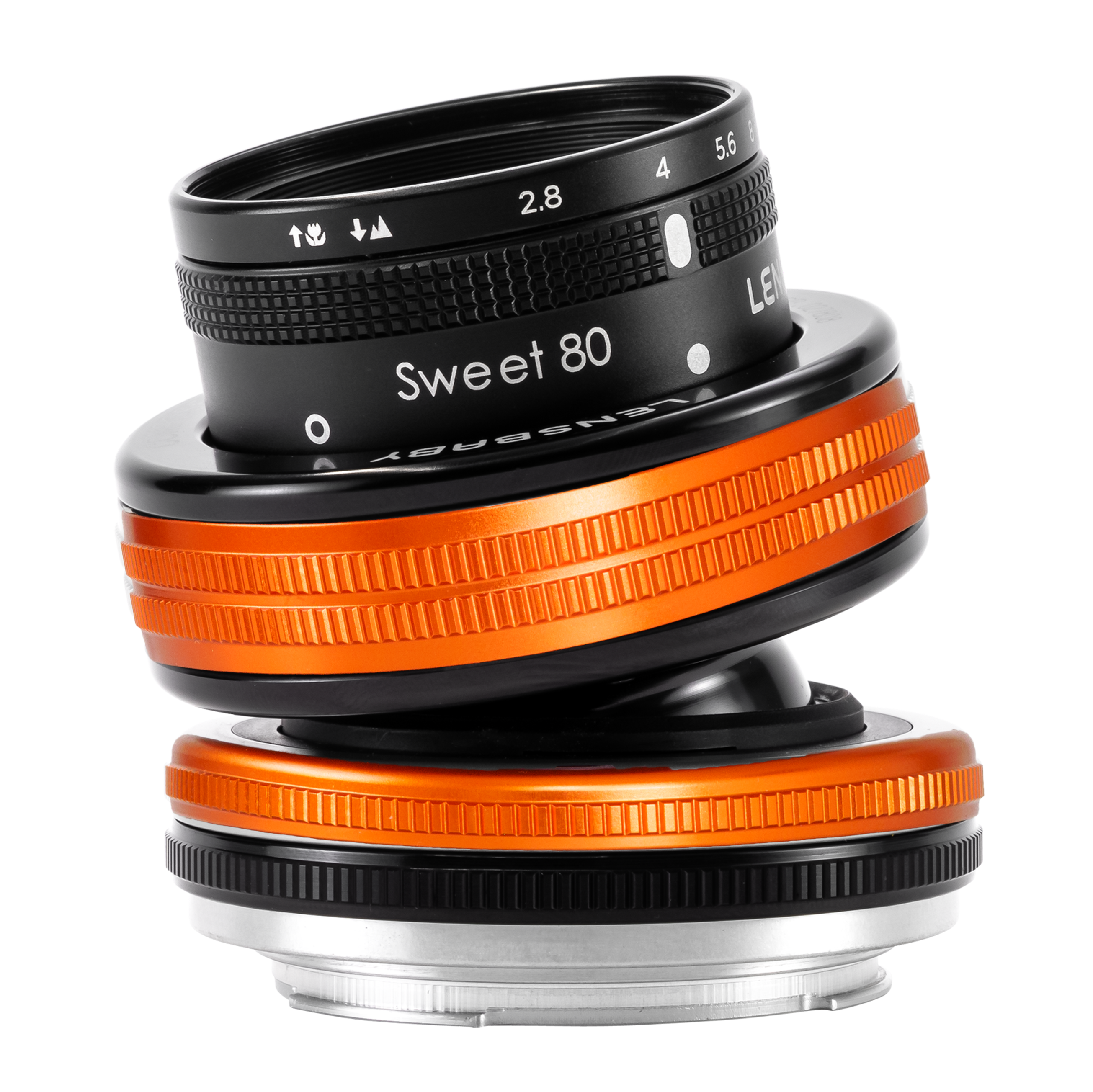 Refurbished Composer Pro II Copper + Sweet 80 - Lensbaby Creative Effect Camera Lenses
